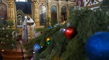 Рождественские дни в Покровском соборе г.Кропоткина