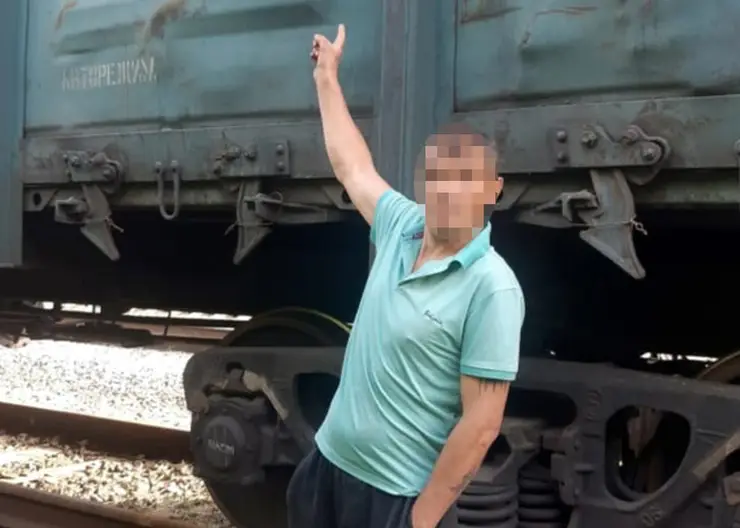 Транспортные полицейские выявили подозреваемого в краже из грузового поезда
