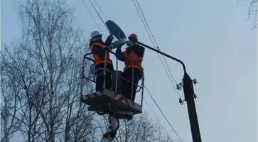 Благодаря сельхозпредприятию в поселке имени М.Горького заменены уличные светильники