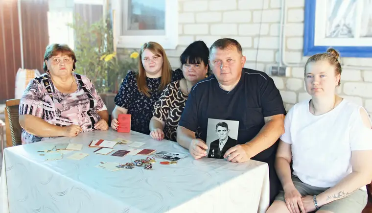 Семья Лахиных из станицы Дмитриевской гордится подвигами своего деда-ветерана