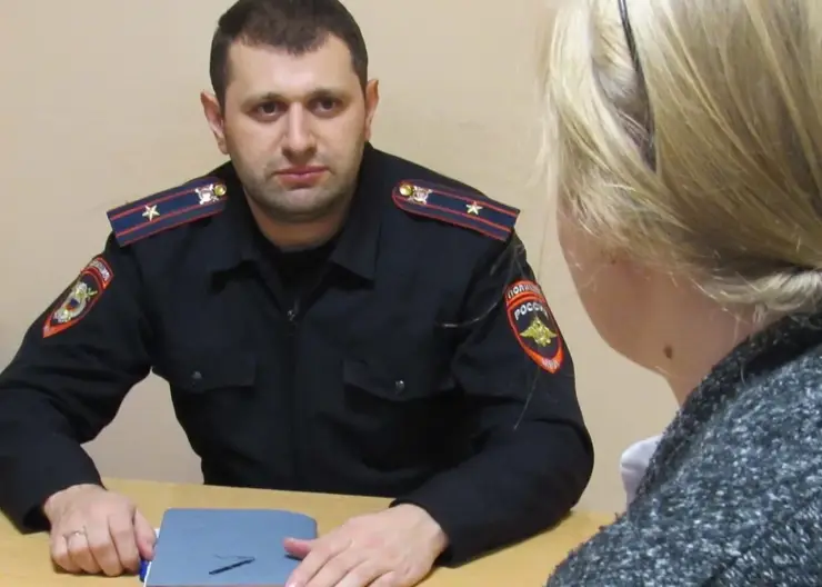 В Кавказском районе полицейские провели брифинг по профилактике экстремистских проявлений