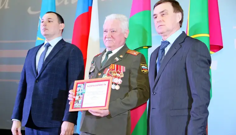 В Кавказском районе поздравили участников спецоперации с 23 февраля