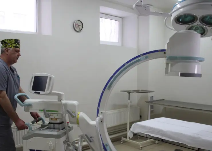 В Кропоткинскую городскую больницу поступило новое оборудование