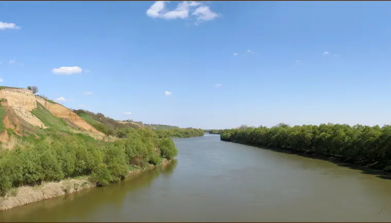 Уровень воды в реке Кубань стабилен