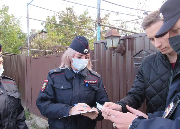 В станице Темижбекской правоохранители провели оперативно-профилактическое мероприятие «Правопорядок»