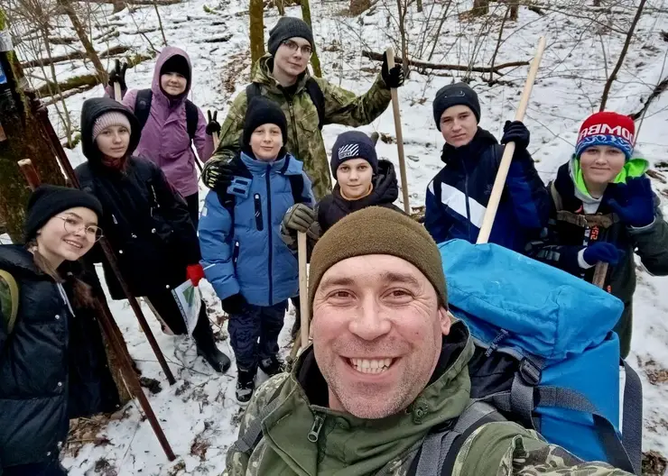 Школьники отметили День освобождения Кавказского района турпоходом длиной в 13 километров