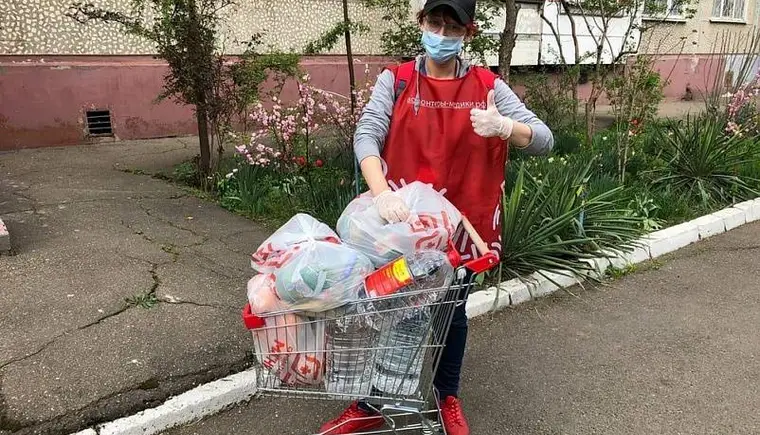 Около трех тысяч добровольцев Кубани присоединились к Всероссийской акции взаимопомощи #МыВместе