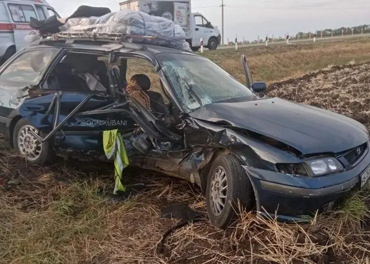 В Кавказском районе в дорожной аварии погиб человек