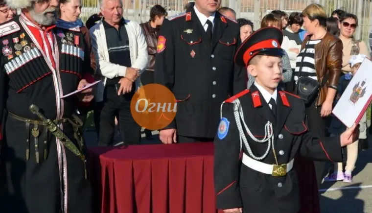 В Кропоткинском казачьем кадетском корпуса приняли 42 новобранца