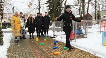 В День памяти воинов-интернационалистов Центр внешкольной работы организовал военно-патриотические игры для школьников района