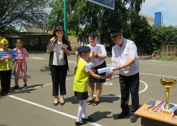 В Кавказском районе проведен конкурс «Безопасное колесо»