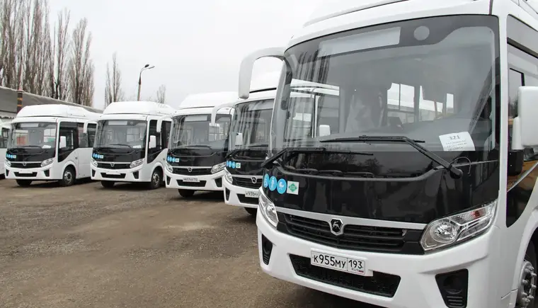 Новые пассажирские автобусы выйдут на линию в Кропоткине с понедельника