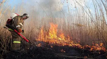 На территории Кавказского района сохраняется чрезвычайная пожароопасность