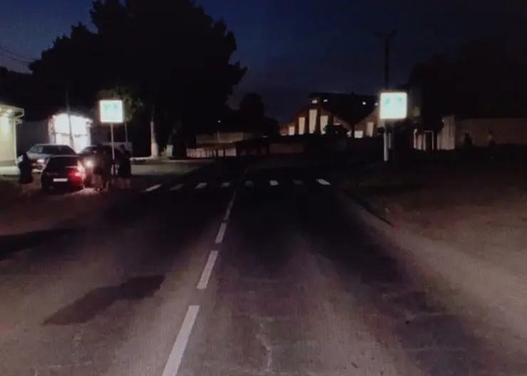 Вечером в Кропоткине был сбит пешеход