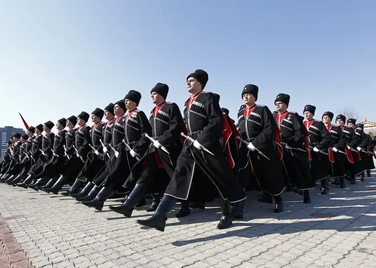 Более 100 кубанских казаков примут участие в Параде Победы