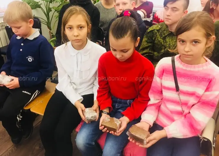 Детям станицы Казанской рассказали о блокаде