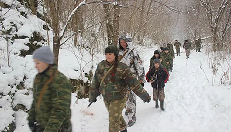 «Зарница»  в горах