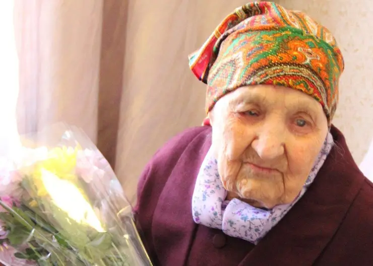 Жительнице Кропоткина Марии Леонтьевне Умрихиной исполнилось 103 года