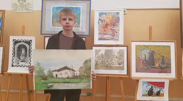 Подопечный городской художественной школы стал участником заключительного тура краевого конкурса