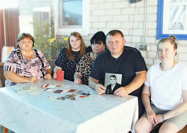 Семья Лахиных из станицы Дмитриевской гордится подвигами своего деда-ветерана