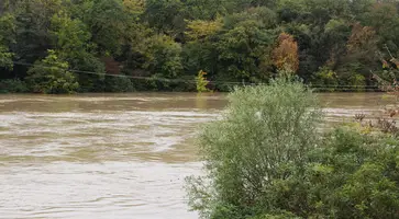 Уровень воды в реке Кубань повышен