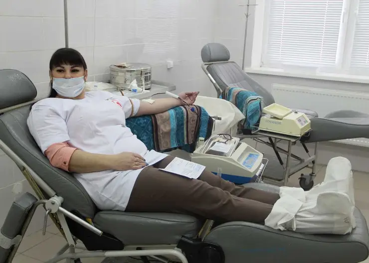 Педагоги Кавказского района - доноры Центра переливания крови в Кропоткинской городской больнице