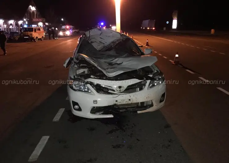 В Кропоткине в дорожной аварии погиб житель Московской области