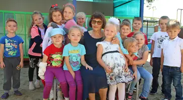 Эльмира Атмаджева работает в детском саду станицы Дмитриевской 53 года!