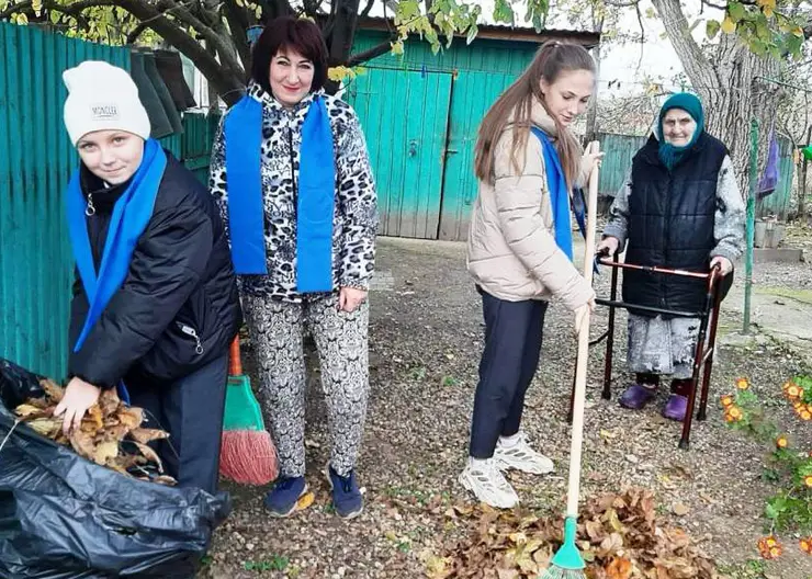 В сельских поселениях Кавказского района провели экологическую акцию ко Дню матери