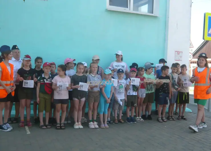 Сотрудники Госавтоинспекции провели со школьниками «Марафон безопасности»