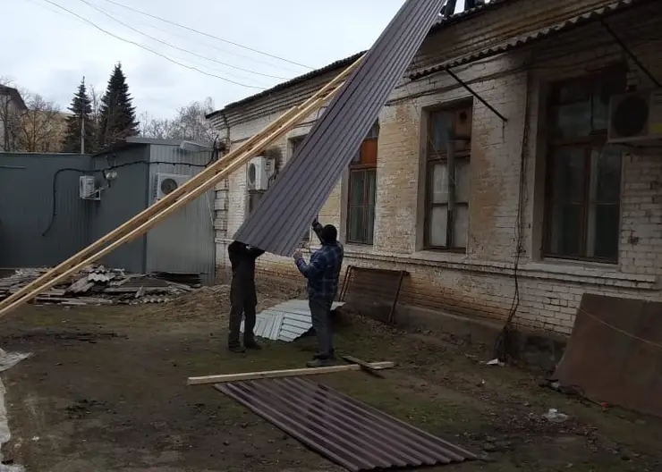 Городская типография будет с новой крышей