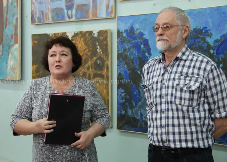 Выставка заслуженного художника России Алексея Паршкова открылась в детской художественной школе Кропоткина