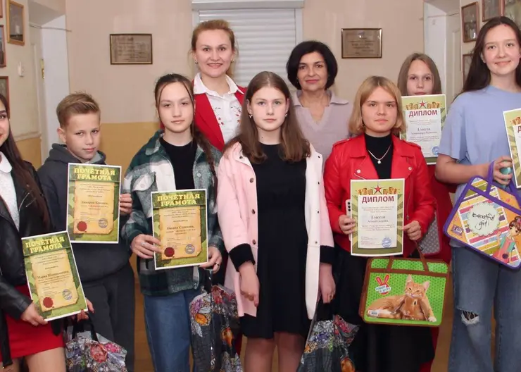 В редакции газеты «Огни Кубани» чествовали победителей проекта «Когда была война»