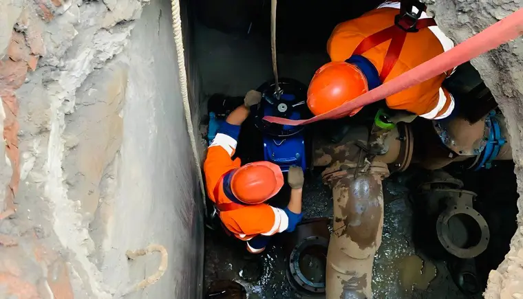 На улице Дугинец в Мирском проложат новую водопроводную трубу