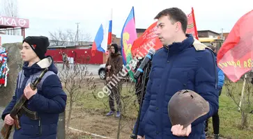 В День неизвестного солдата в Кропоткине на месте массового захоронения времен Великой Отечественной войны заложена новая аллея