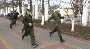 В честь Дня вывода советских войск из Республики Афганистан воспитанники клуба «Патриот» прошли полосу препятствий