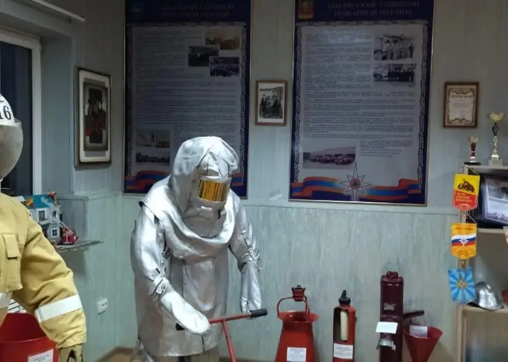 В Кропоткине открыли музей пожарной охраны и «Класс МЧС России»