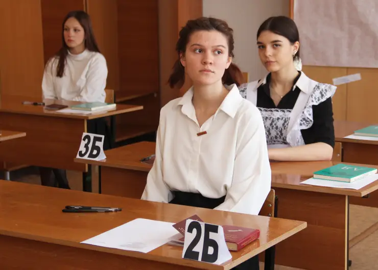 Одиннадцатиклассники Кавказского района перед ЕГЭ проверяют свои знания по русскому языку
