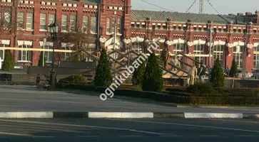 Городской фонтан на привокзальной площади Кропоткина закрыли до следующего сезона