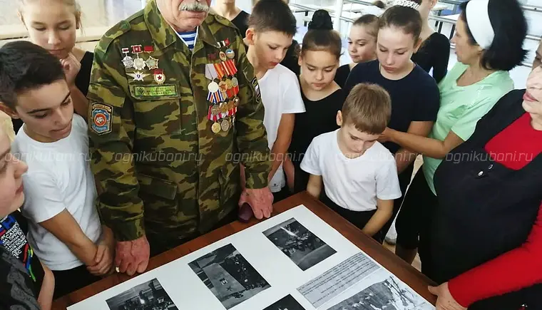 Школьники Кропоткина узнали об Афганской войне из первых уст