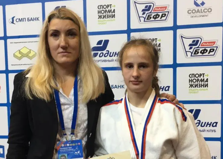 Дзюдоистка из Кропоткина стала призером первенства России