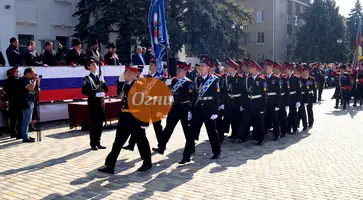 Кропоткинские кадеты приняли участие в параде Кубанского казачьего войска