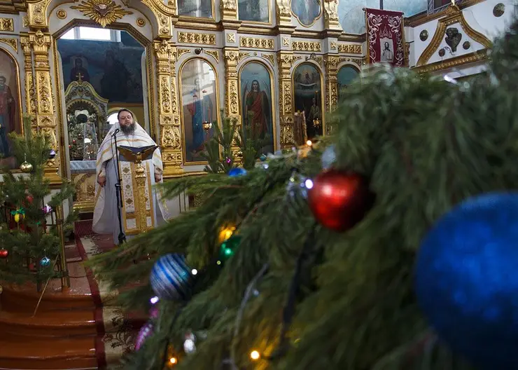 Рождественские дни в Покровском соборе г.Кропоткина