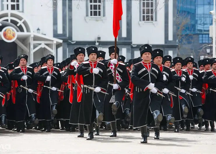 115 казаков Кубанского казачьего войска примут участие в параде Победы в Москве