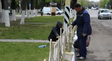 В Кропоткине идет генеральная уборка