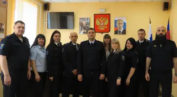 Следователи Кавказского района принимали поздравления с профессиональным праздником