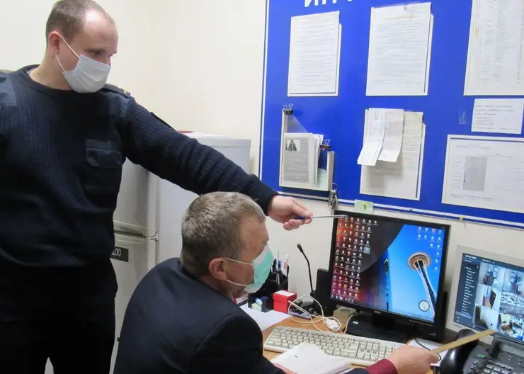 В Кавказском районе общественник проверил специальный приемник для содержания лиц, подвергнутых административному аресту