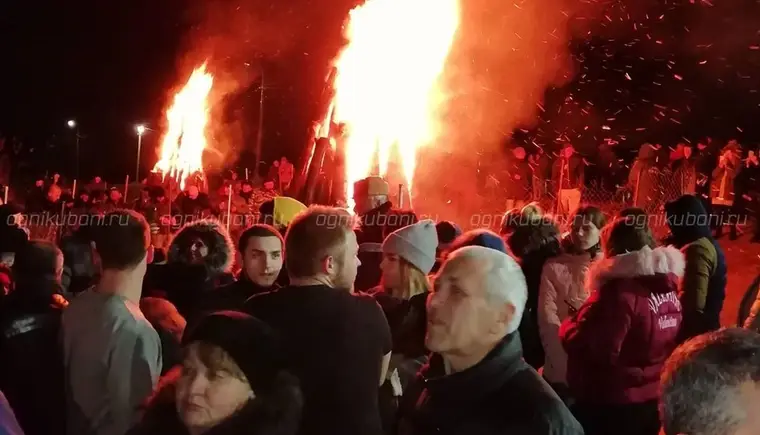 Жители Кавказского района отмечают Крещение Господне