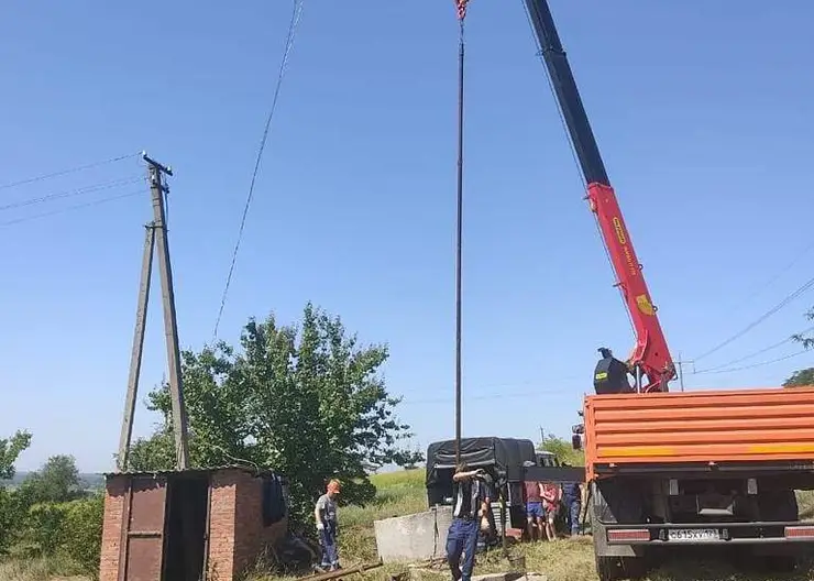 Водоснабжение поселка в юго-западной части Кропоткина восстановлено