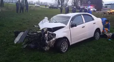 Два человека погибли и двое пострадали в ДТП в Кавказском районе